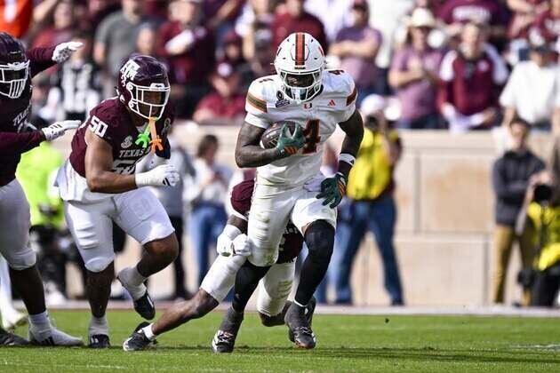Miami RB Mark Fletcher Jr. returning for 2026 campaign
