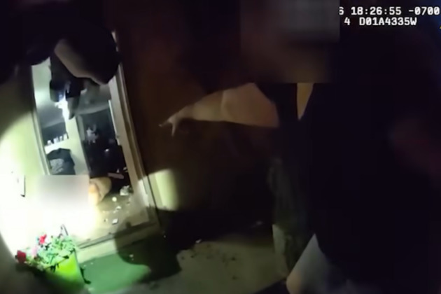 Bodycam video of Phoenix Police officer fatally shooting man who pinned down armed intruder