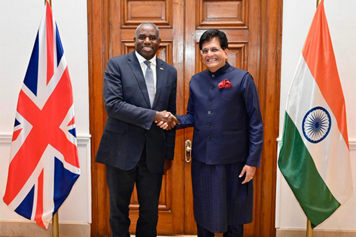 Had a fruitful meeting with UK Foreign Secretary David Lammy: Piyush Goyal