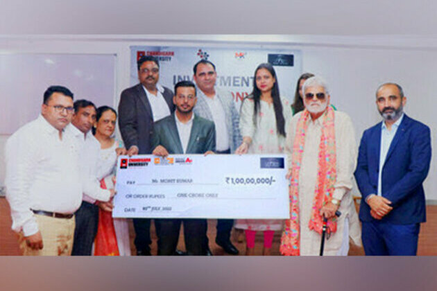 With over 1800 patents, Chandigarh University takes unparalleled lead in research and innovation