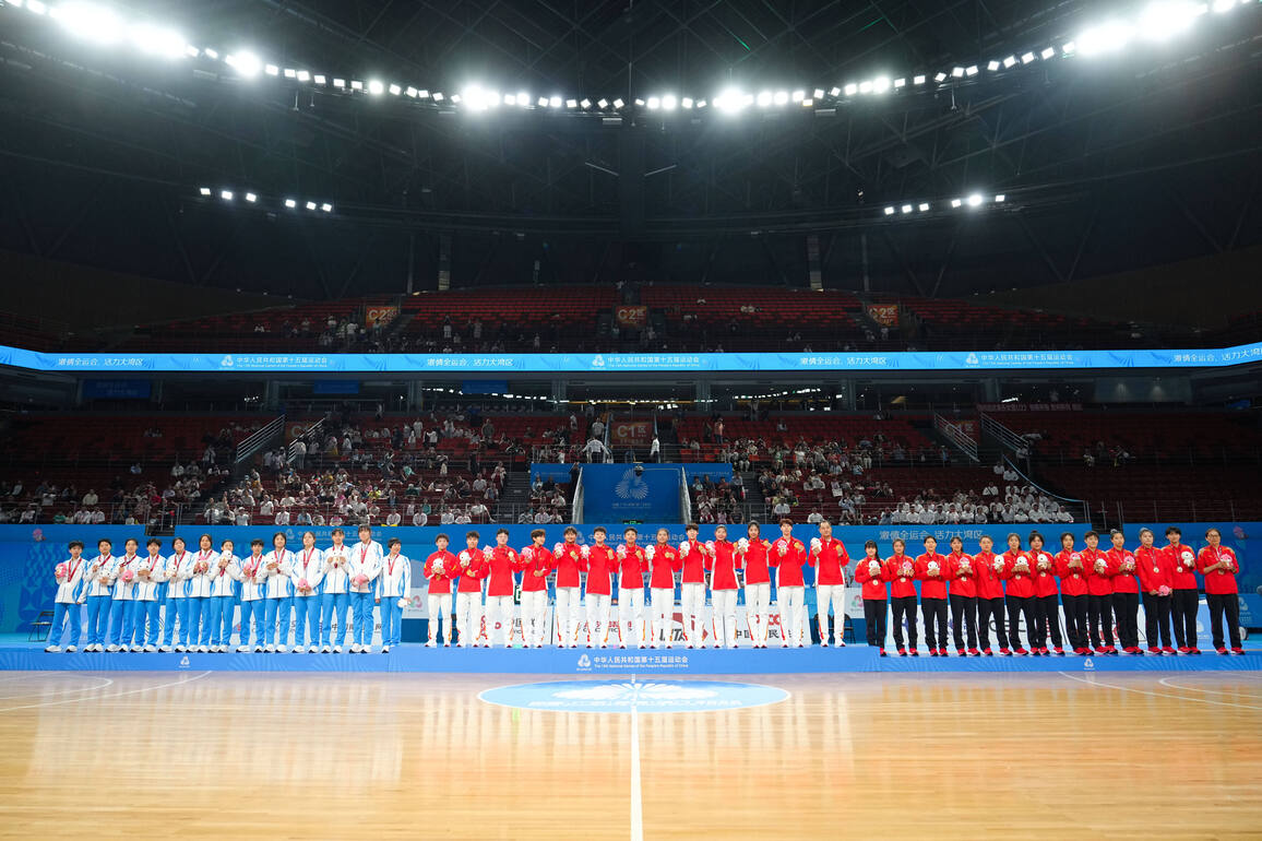 (SP)CHINA-15TH NATIONAL GAMES-BASKETBALL-U22 WOMEN'S-FINAL (CN)