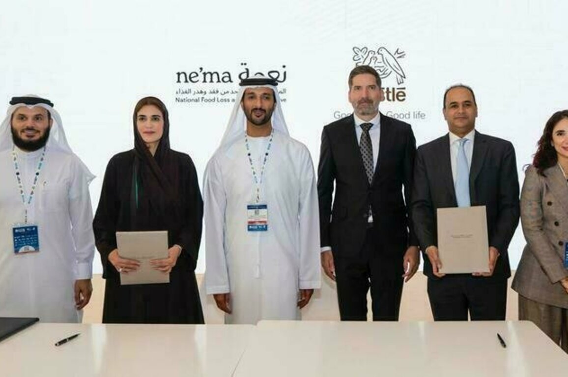 ne'ma signs MoUs with Nestle UAE, House of Pops to boost private sector role in building sustainable food system