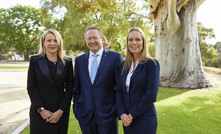  FMG CEO Elizabeth Gaines, chairman Andrew Forrest and FFI CEO Julie Shuttleworth