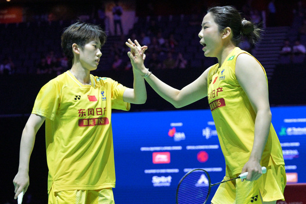 (SP)SINGAPORE-BADMINTON-SINGAPORE OPEN-WOMEN'S DOUBLES-FINAL