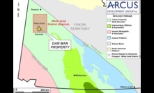  Arcus is selling its Dan Man project in Yukon to Newmont Goldcorp