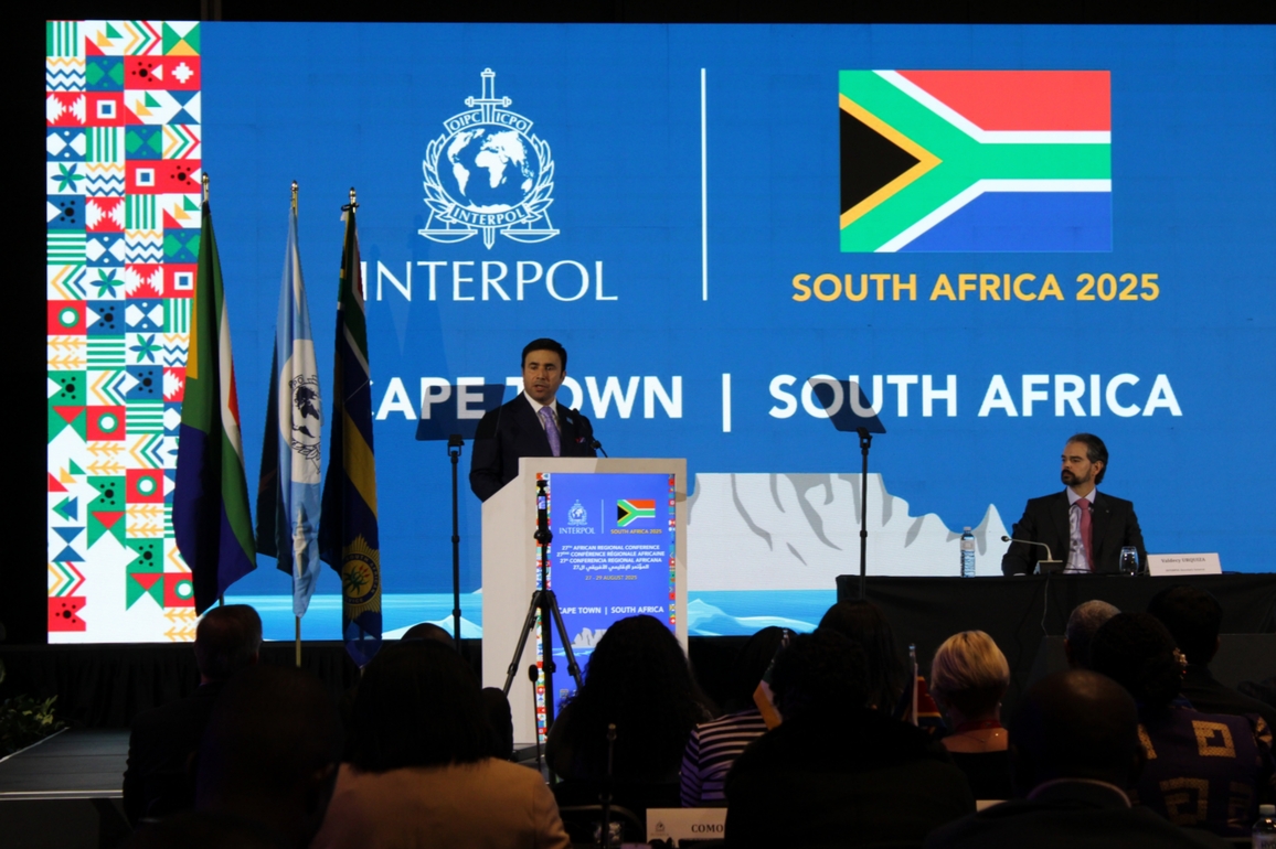 SOUTH AFRICA-CAPE TOWN-INTERPOL-AFRICAN REGIONAL CONFERENCE