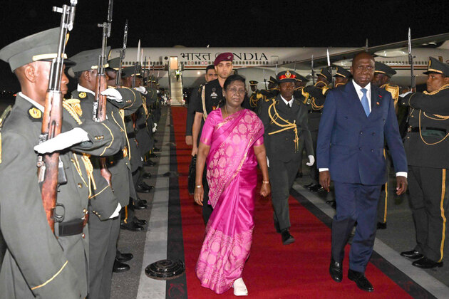 "This visit will further strengthen India-Angola bilateral cooperation": MEA as President Murmu lands in Luanda