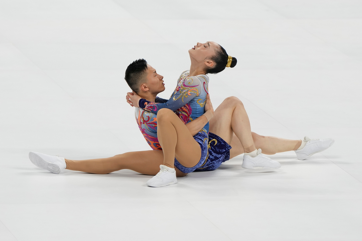 (SP)CHINA-CHENGDU-THE WORLD GAMES 2025-AEROBIC GYMNASTICS-MIXED PAIRS (CN)