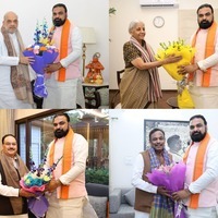 Bihar CM Samrat Choudhary meets Amit Shah, Nirmala Sitharaman, other top leaders in Delhi; holds discussions on crucial sectors