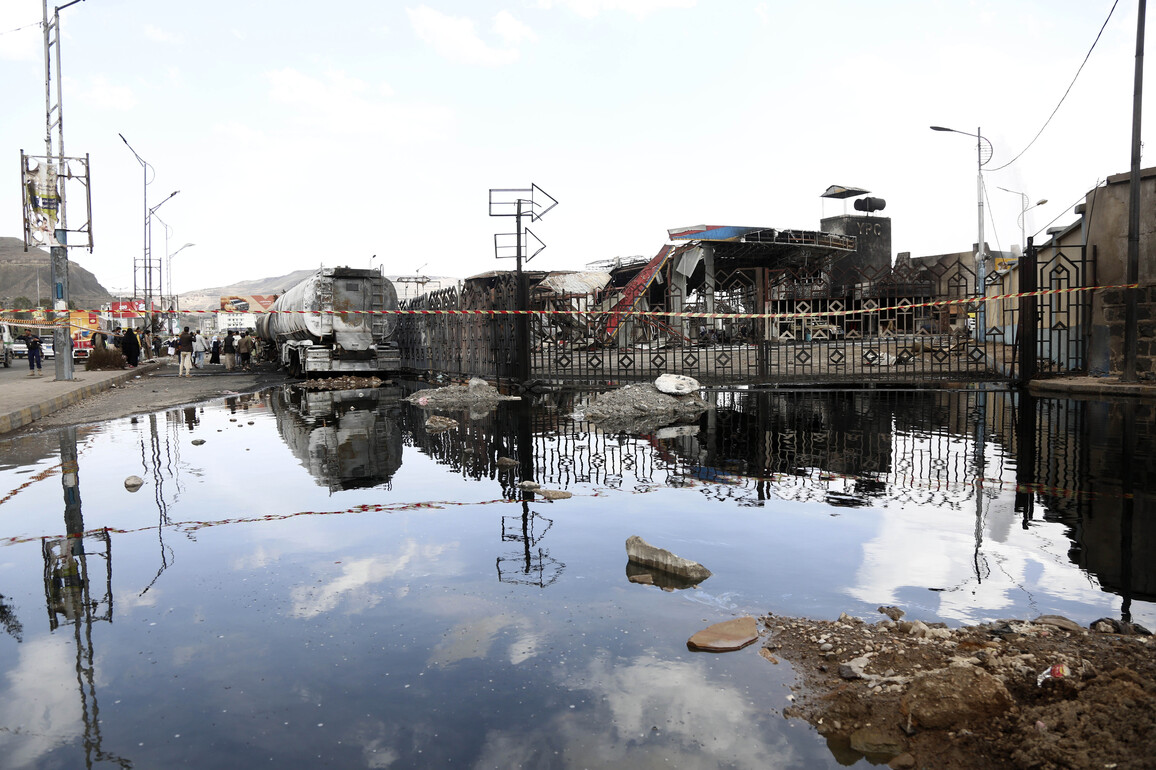 YEMEN-SANAA-ISRAEL-AIRSTRIKES-AFTERMATH