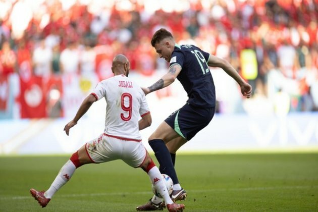 FIFA WC: Australia leads Tunisia 1-0 at end of first-half