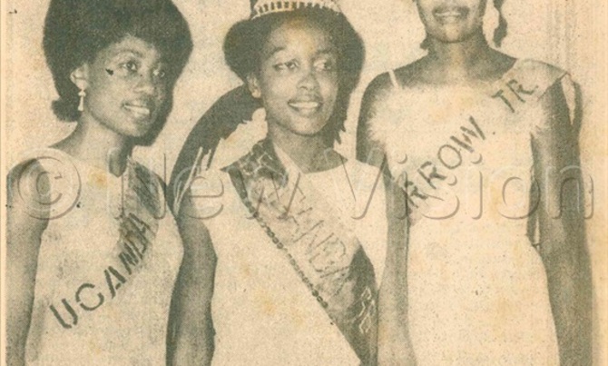 Here is the first Miss Uganda Here is the first Miss Uganda