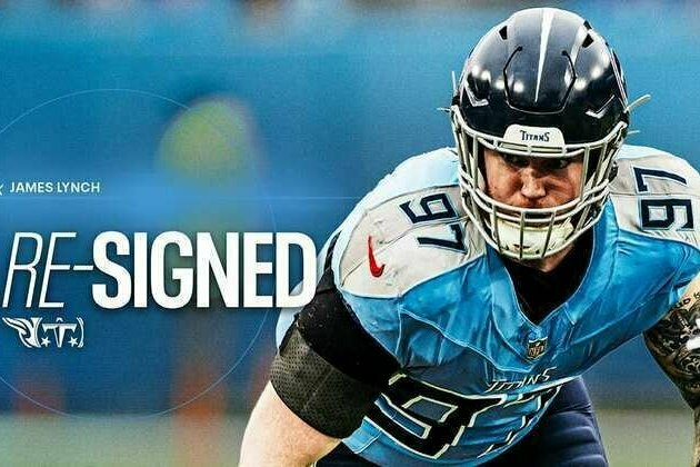Titans Re-Sign Defensive Lineman James Lynch