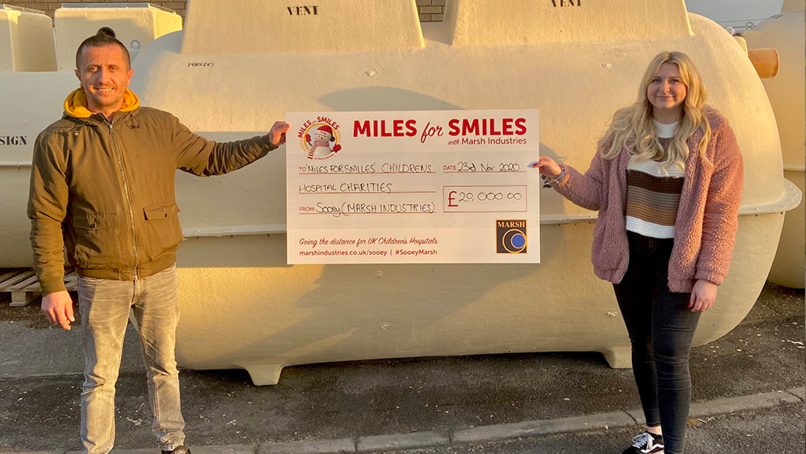Sooey raises £20,000 for UK children's hospital charities