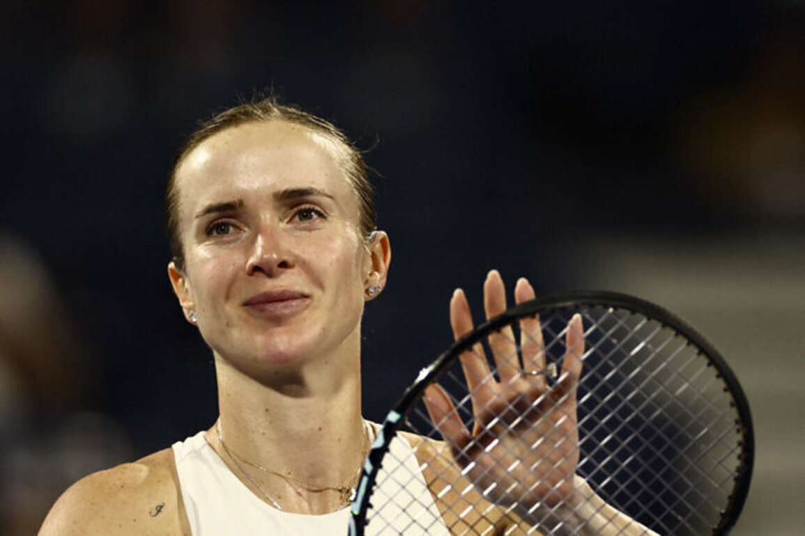 Svitolina, Pegula reach Dubai Duty Free Tennis Championships final