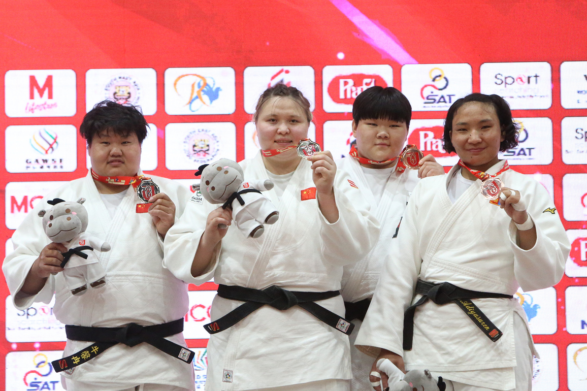 (SP)THAILAND-BANGKOK-JUDO-ASIAN CHAMPIONSHIPS-WOMEN'S +78KG
