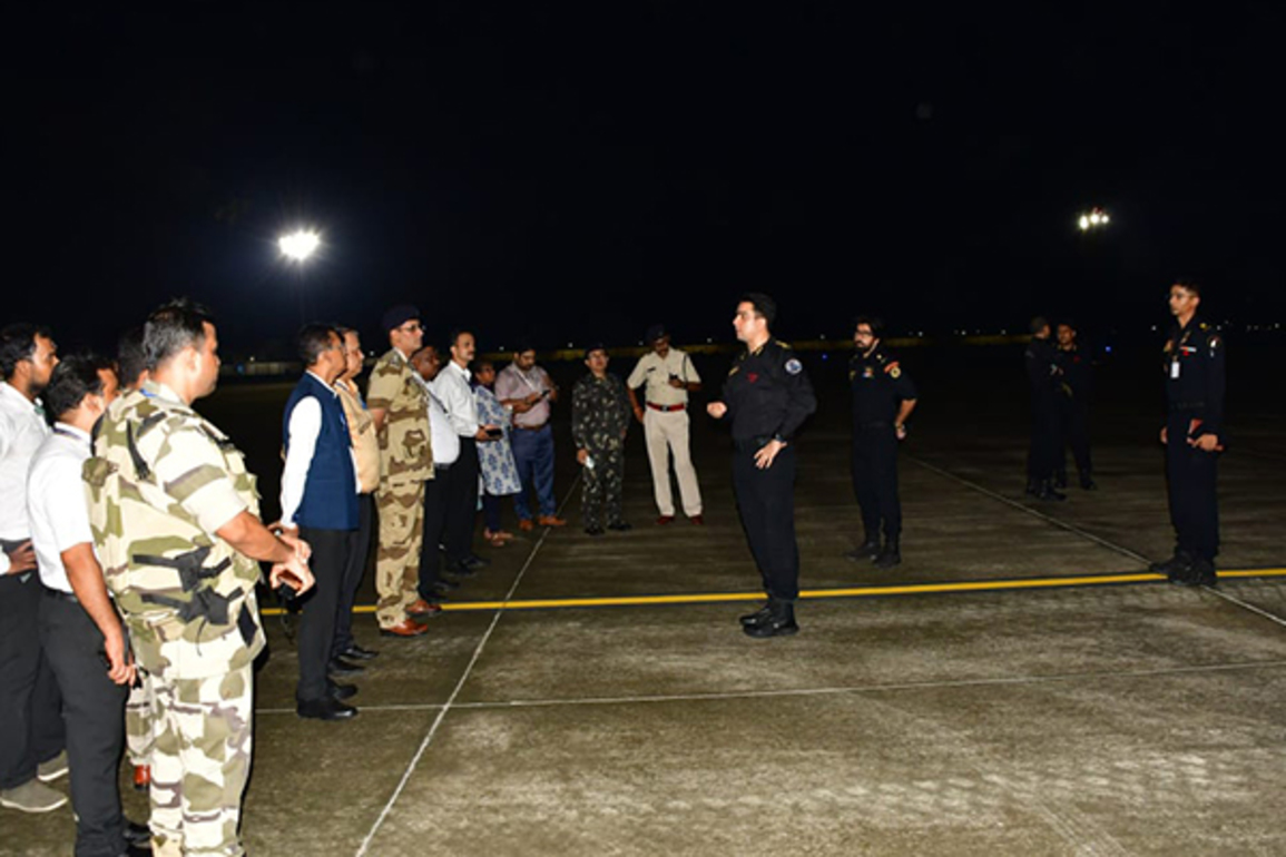 NSG conducts counter-hijacking operations at Kolkata Airport