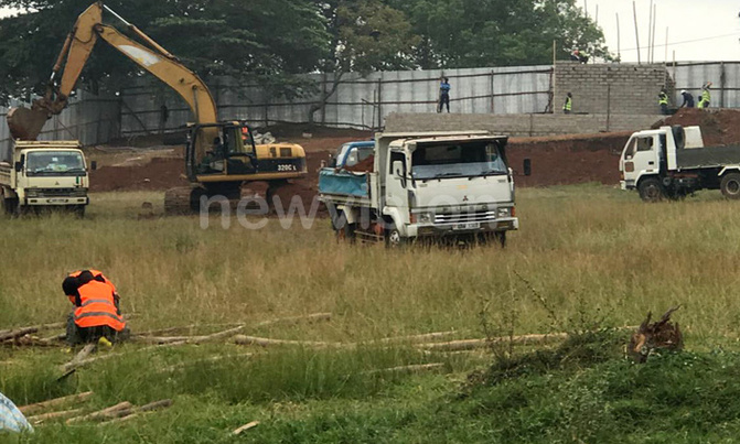 Construction on Masaka Golf Course continues Construction on Masaka Golf Course continues