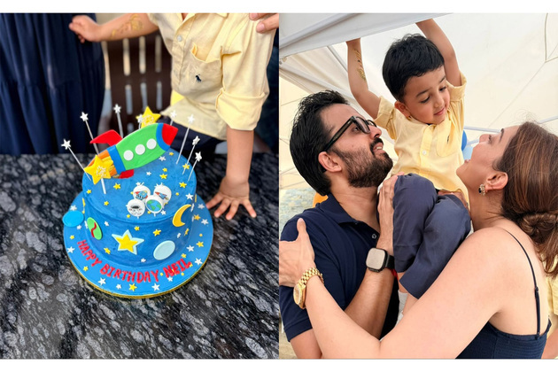 "We love you more than all the stars in sky": Kajal Aggarwal showers love on son Neil, celebrates little one's 4th birthday