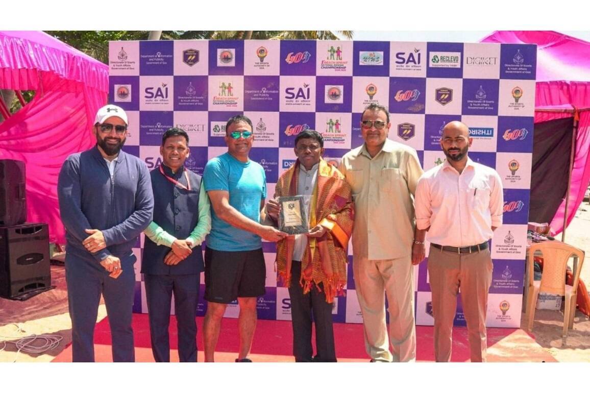 Goa Hosts Historic Beach Sprint Rowing Nationals; Maharashtra Lifts Padma Bhushan Manohar Parrikar Trophy