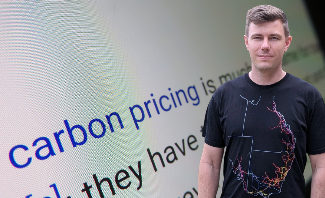 Could this man prompt the introduction of carbon pricing?