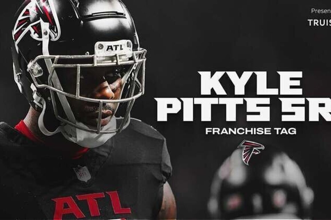 Falcons place franchise tag on Kyle Pitts Sr.