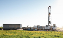 Gold Hydrogen’s drill rig on the Yorke Peninsula