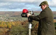 User review: How one British farmer is saving the back-breaking work of fencing with an Easy Petrol Post Driver
