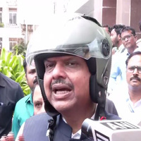 Maharashtra CM reaches Vidhan Bhavan for MLC oath-taking on motorbike after PM Modi's appeal on fuel conservation