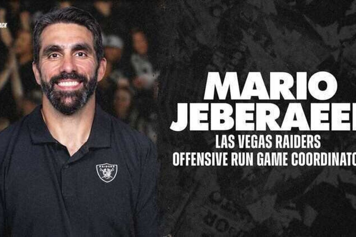 Raiders name Mario Jeberaeel Offensive Run Game Coordinator