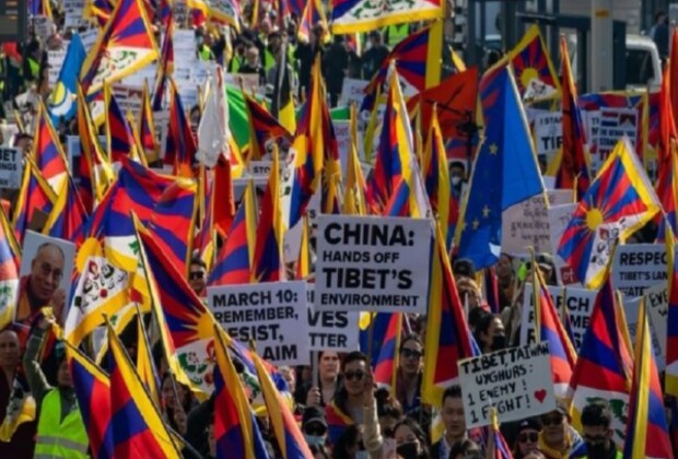 Thousands rally in Hague to mark Tibetan National Uprising Day