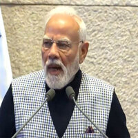 "I was born on same day India formally recognised Israel, happy returning to land to which always felt drawn": PM Modi in Knesset
