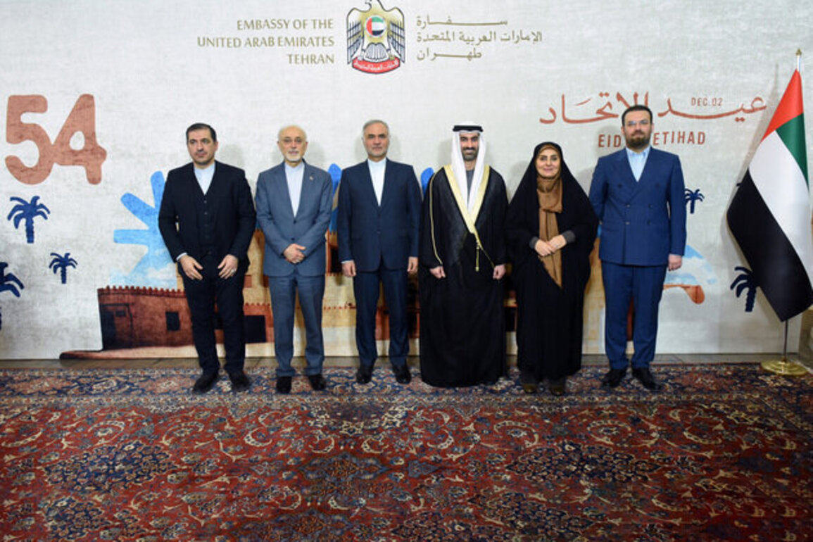 UAE Embassy in Tehran celebrates 54th Eid Al Etihad