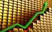 Gold stocks up with broader market