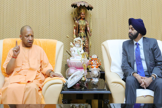 World Bank chief Ajay Banga meets UP CM Yogi Adityanath during day-long Lucknow visit