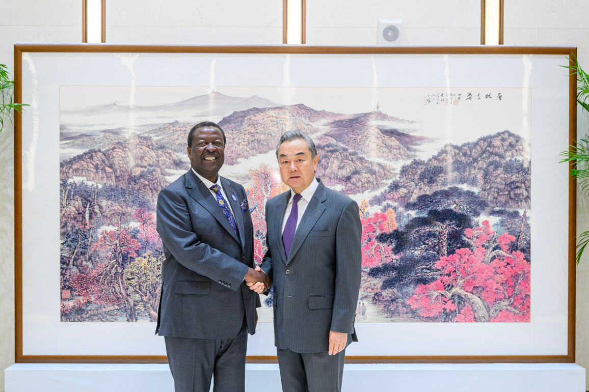 CHINA-HUNAN-CHANGSHA-WANG YI-KENYA-MEETING (CN)