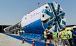  The first of two Robbins TBM set to bore in mixed ground at Delhi Metro, during the factory acceptance in February 2023