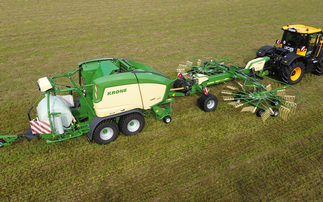 Rake, bale, repeat: Krone's BaleTrain takes on grassland efficiency