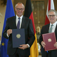 Two bald men fighting over a comb: The UKGermany alliance