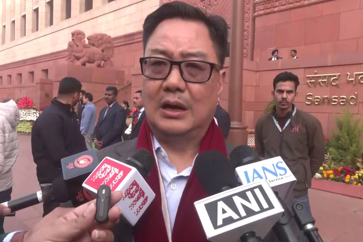 "Well-planned conspiracy to defame India," says Kiren Rijiju on Rahul Gandhi's Parliament remarks