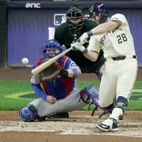 Brewers power past Cubs in Game 5, advance to NLCS vs. Dodgers