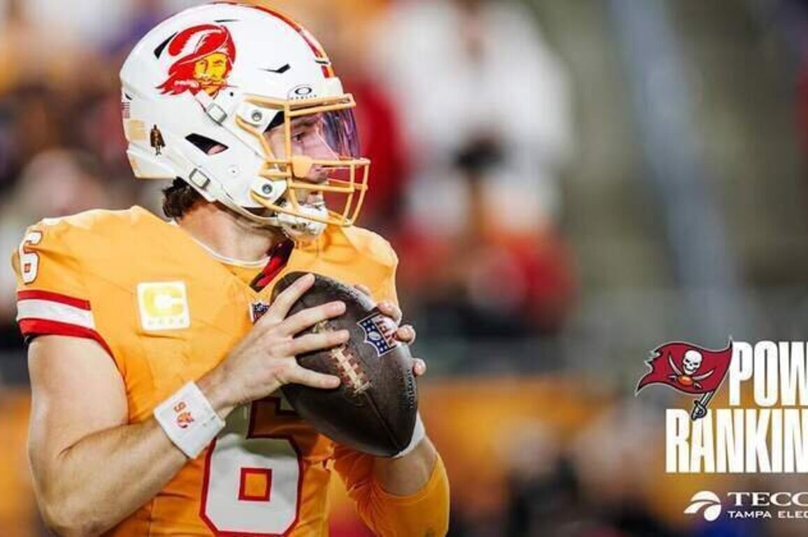 2025 Bucs NFL Power Rankings Week 16
