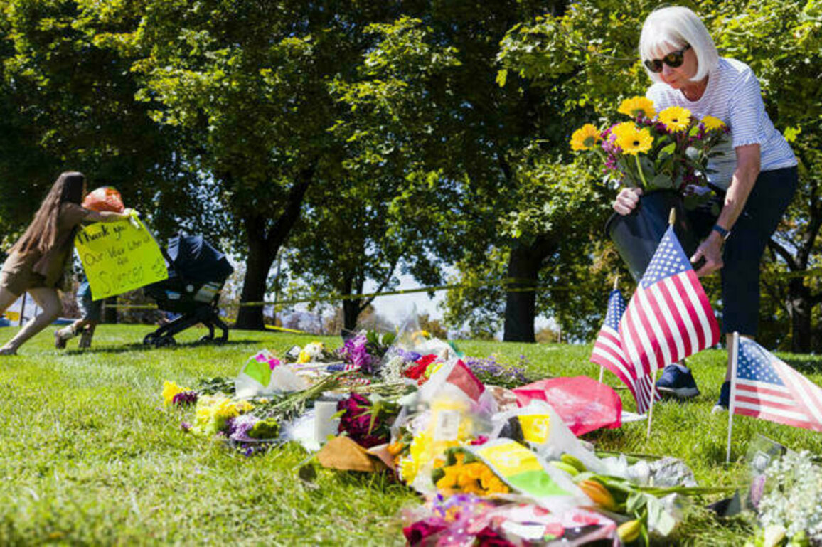 Trump urges peace after Charlie Kirk killing as manhunt continues
