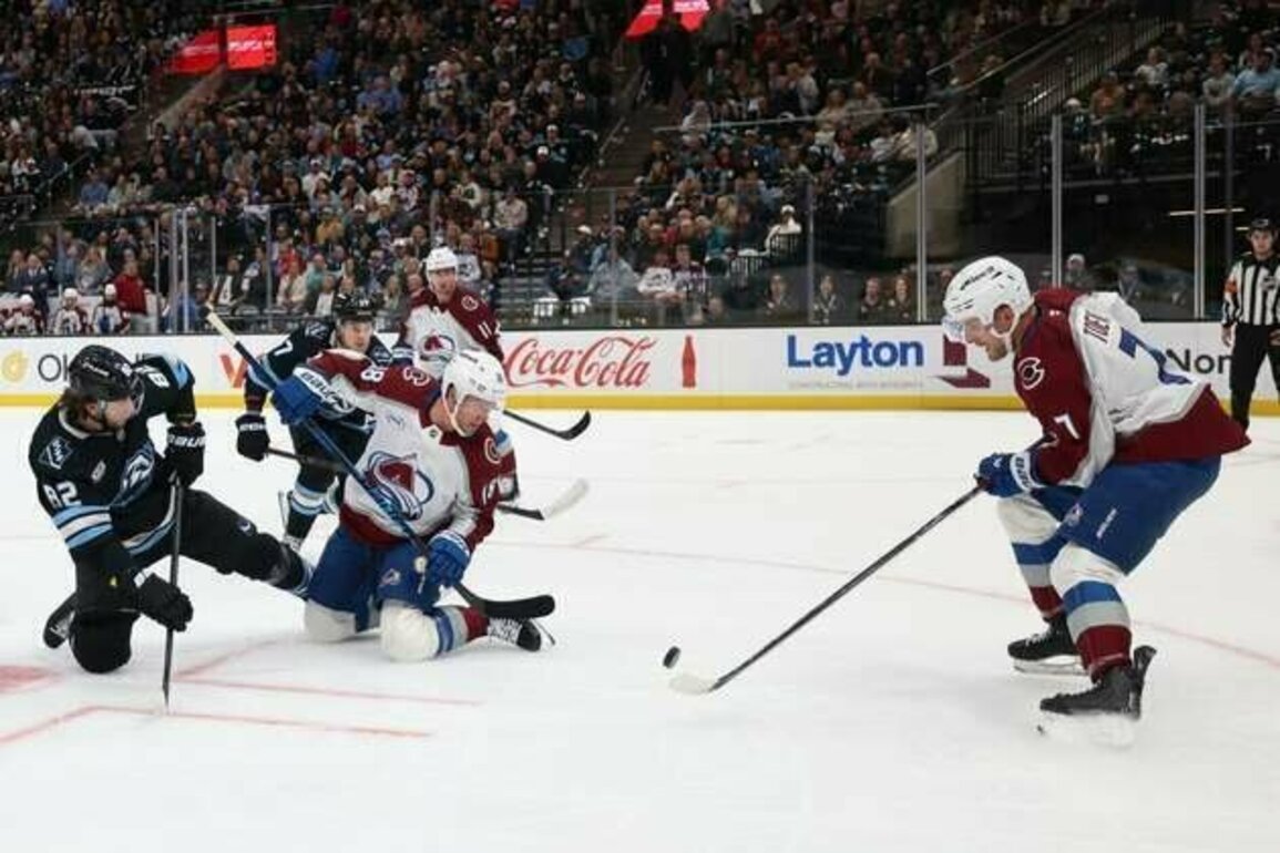 Dylan Guenther's OT winner lifts Mammoth past Avalanche