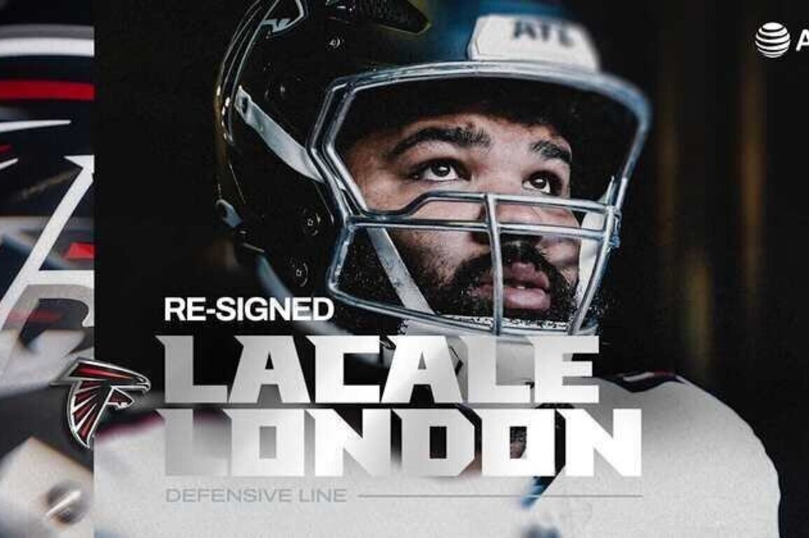 Atlanta Falcons re-sign DT LaCale London