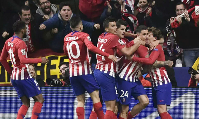 Champions League setback as Atletico report two positive coronavirus tests Champions League setback as Atletico report two positive coronavirus tests