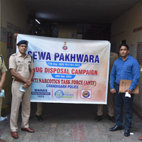 Chandigarh police dispose of over 35 kg of seized narcotics during Sewa pakhwada