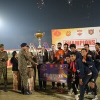 Assam: Grand finale of 21st Capt Jintu Gogoi, Vir Chakra Memorial Football Tournament held in Duliajan