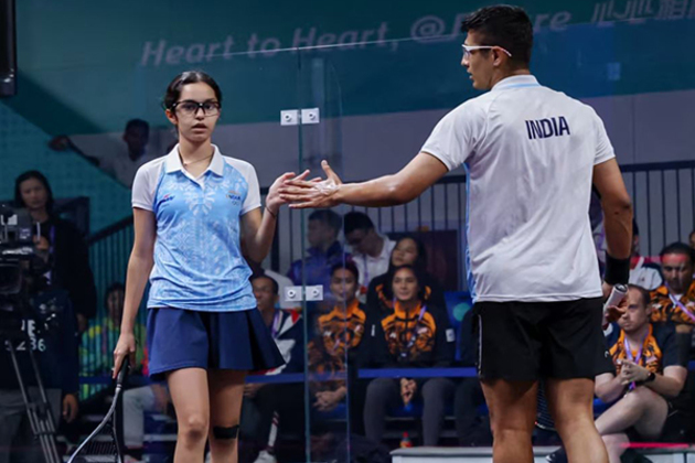 Asian Squash Doubles Championship 2025: Anahat-Abhay clinch two titles each as India wins three gold medals