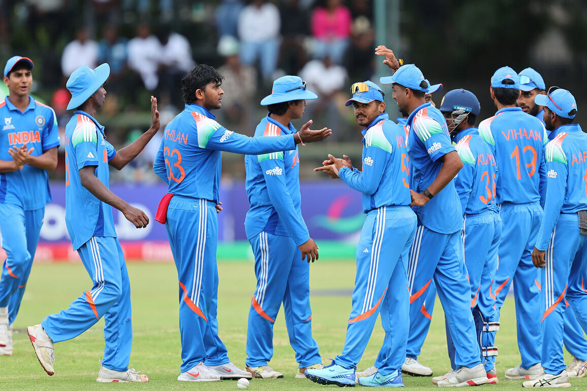 Suryavanshi's stunning 175 outclasses Falconer's valiant 115 as India lift 6th U19 WC title, beat England by 100 runs